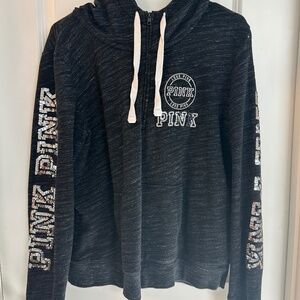 PINK by VS Sequin Quarter Zip
